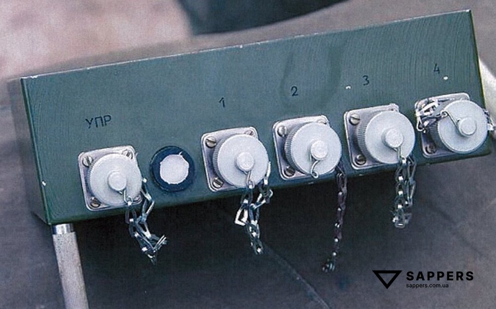 НВУ-П2, роз'єми