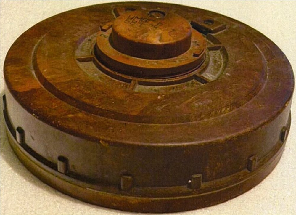 Міна ТМ-62П, варіанти забарвлень