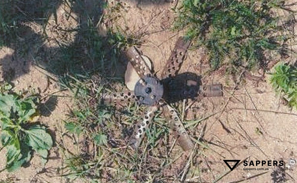 Міна КРМ-С, встановлена на ґрунті