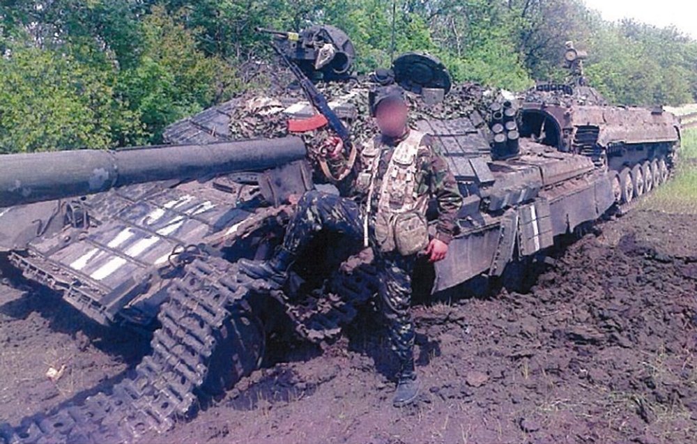 Підрив Т-64БВ на міні ТМ-56, Схід України