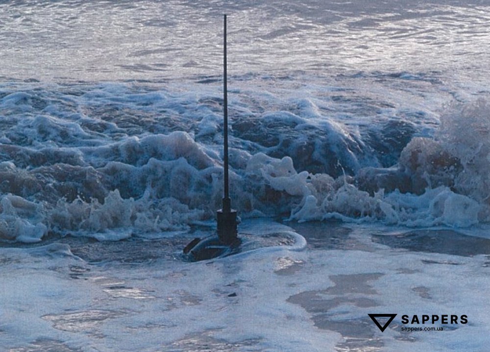 Встановлена міна ПДМ-1М в Азовському морі, Маріуполь 2014 рік