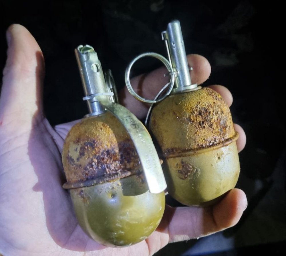 RGD-5 grenades stored under improper conditions