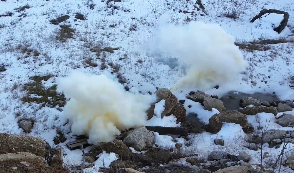 Робота димової гранати РДГ-2Б