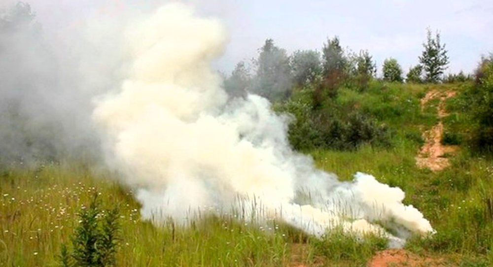 Димова завіса утворена гранатою РДГ-П