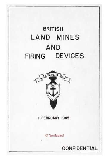 Британські наземні міни і підривники (British land mines and firing devices)